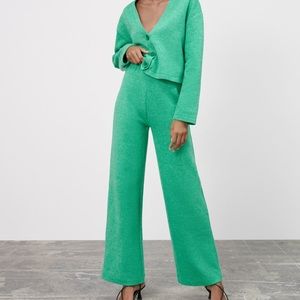 Zara barely worn soft knit pants